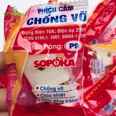 Phích Chân Lớn P9 Đồng Nguyên 5mm Nhựa ABS Siêu Bền Chống Va Đập 8.550₫ Quỳnh Diễn 4 Phích Chân Lớn P9 Đồng Nguyên 5mm Nhựa ABS Siêu Bền Chống Va Đập 8.550₫ Quỳnh Diễn 4