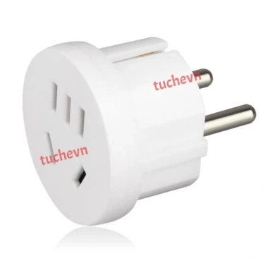 Phích chuyển 2-3 chân dẹt sang phích cắm tiêu chuẩn VN - Giá chỉ 50.000đ (Giảm từ 61.000đ)