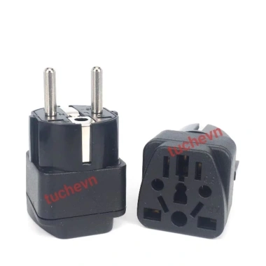 Phích chuyển 2-3 chân dẹt sang phích cắm tiêu chuẩn VN - Giá chỉ 50.000đ (Giảm từ 61.000đ) 10 Phích chuyển 2-3 chân dẹt sang phích cắm tiêu chuẩn VN - Giá chỉ 50.000đ (Giảm từ 61.000đ) 10