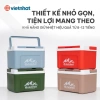 Phích Đá Vuông Mini Việt Nhật 3.932/3/4 - Giữ Nóng Lạnh, Thùng Đá 8h, Giá 106.700₫