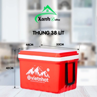 Phích Đá Vuông Việt Nhật GD231 - Van Xả, Quai Xách, Thùng Đá Lạnh, Giá 180.000 8 Phích Đá Vuông Việt Nhật GD231 - Van Xả, Quai Xách, Thùng Đá Lạnh, Giá 180.000 8