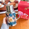Phích giữ nhiệt mini hoa hồng 600ml có lõi lọc trà Giá ưu đãi 285.000đ 9