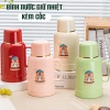 Phích Nước Giữ Nhiệt 1L Bàn Mini - Bình Quai Xách, Pha Trà Café Tiện Lợi, Giá 172k