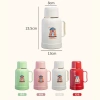 Phích Nước Giữ Nhiệt Mini 1L - Giữ Nóng Lạnh 24h, Bình Cute Pha Trà Café, Quai Cầm, Giá 180k 9