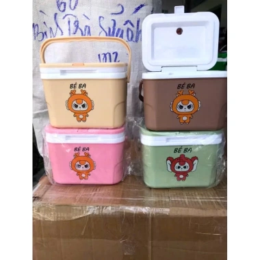 Phích Thùng Đá Vuông Mini 2.3L Nhựa Việt Nhật - Giữ Nhiệt Tốt Giá 89.000đ 5 Phích Thùng Đá Vuông Mini 2.3L Nhựa Việt Nhật - Giữ Nhiệt Tốt Giá 89.000đ 5