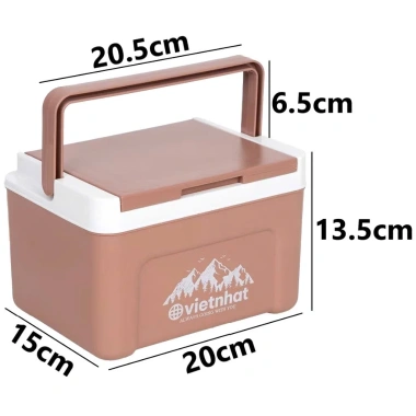Phích Thùng Đá Vuông Mini 2.3L Nhựa Việt Nhật - Giữ Nhiệt Tốt Giá 89.000đ 9 Phích Thùng Đá Vuông Mini 2.3L Nhựa Việt Nhật - Giữ Nhiệt Tốt Giá 89.000đ 9
