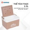 Phích vuông mini 2.3L 3.932 - Đá Việt Nhật, giữ nhiệt 8h, bảo quản thực phẩm, vacxin, thuốc - Giá chỉ 67.130₫ 3