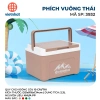 Phích vuông mini 2.3L 3.932 - Đá Việt Nhật, giữ nhiệt 8h, bảo quản thực phẩm, vacxin, thuốc - Giá chỉ 67.130₫ 5