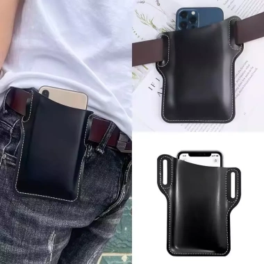 Phideon Túi Đeo Thắt Lưng Da Bảo Vệ Điện Thoại Ngoài Trời Giá Giảm 64.800 VND Thiết Kế Cầm Tay Tiện Lợi 2