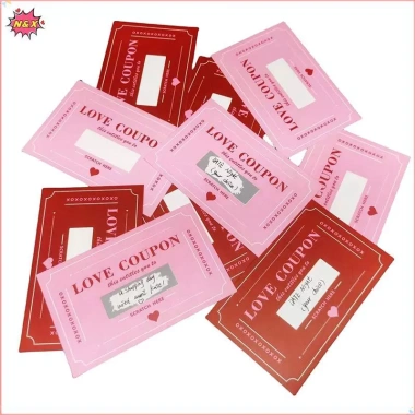 Phiếu giảm giá N & X Off Love 20 miếng DIY Ngày lễ tình nhân - Quà sinh nhật sáng tạo cho bạn trai