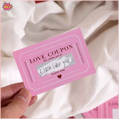 Phiếu giảm giá N & X Off Love 20 miếng DIY Ngày lễ tình nhân - Quà sinh nhật sáng tạo cho bạn trai