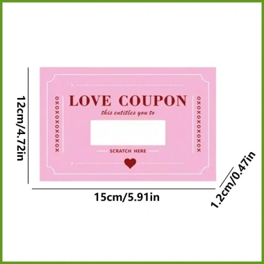 Phiếu Valentine 20 Mảnh Vui Nhộn Lãng Mạn Trầy Xước Cặp Đôi Ngày Tình Yêu Giá Ưu Đãi 66.000đ 5 Phiếu Valentine 20 Mảnh Vui Nhộn Lãng Mạn Trầy Xước Cặp Đôi Ngày Tình Yêu Giá Ưu Đãi 66.000đ 5