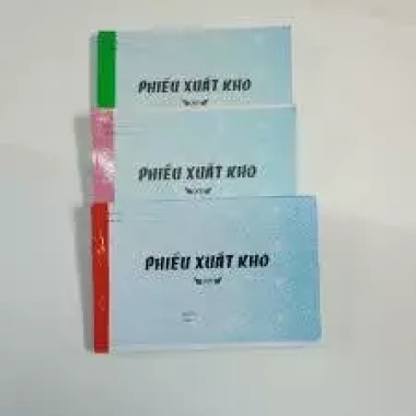 Phiếu xuất kho 1 liên 13x19cm, 5 cuốn - In sẵn, giá ưu đãi 75.000 VNĐ, chất lượng cao cho văn phòng 3 Phiếu xuất kho 1 liên 13x19cm, 5 cuốn - In sẵn, giá ưu đãi 75.000 VNĐ, chất lượng cao cho văn phòng 3