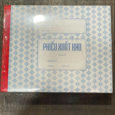 Phiếu xuất kho 3 liên A5 16x20cm mẫu 02 VT - 50 bộ/ cuốn, giá ưu đãi 25.000 VNĐ