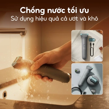 Philips Body Groomer 3.000 BG3.470/15 - Máy làm sạch lông nam, giá chỉ 1.369.000₫