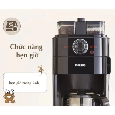 Philips Máy Pha Cà Phê Hạt Tự Động 1.2L cho Văn Phòng - Xay Ngay, Nhập Đức, BH 12 Tháng - Giá 5.2 Triệu VND 9 Philips Máy Pha Cà Phê Hạt Tự Động 1.2L cho Văn Phòng - Xay Ngay, Nhập Đức, BH 12 Tháng - Giá 5.2 Triệu VND 9