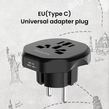 Philips Power Adapter Du Lịch Universal (AU US UK EU) - An Toàn, Nhỏ Gọn, Giá 147.620₫ 7 Philips Power Adapter Du Lịch Universal (AU US UK EU) - An Toàn, Nhỏ Gọn, Giá 147.620₫ 7