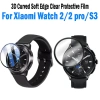 Phim Bảo Vệ 3D Cong Cạnh Mềm Trong Suốt cho Xiaomi Watch 2/2 Pro/S3 - 33.000đ