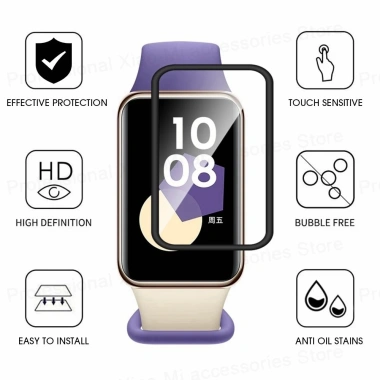 Phim bảo vệ cong 3D cho Huawei Honor Band 9 - Chống trầy xước, màn hình mềm, không kính