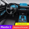 Phim bảo vệ nội thất Mazda 3 2.026 trong suốt, điều khiển trung tâm, chỉ 121.000₫