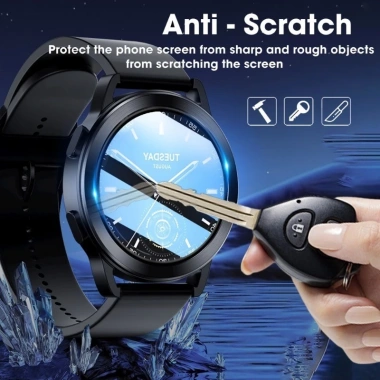 Phim Cảo 3 trong 1 Cho Xiaomi Mi Watch S3 S1 Pro - Bảo Vệ Màn Hình 42-46mm, Chống Trầy Xước