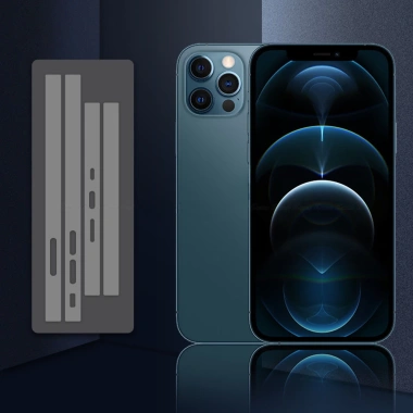 Phim Dán Hydrogel 9D HD Trong Suốt Mờ Mờ 1-2 Set cho iPhone 16 15 14 Pro Max Plus Chống Vân Tay Bảo Vệ