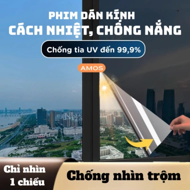 Phim Dán Kính Chống Nắng Cách Nhiệt Phản Quang - UV, Chống Nhìn Trộm, 148.000đ