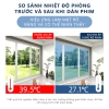 Phim Dán Kính Chống Nắng Cách Nhiệt Phản Quang - UV, Chống Nhìn Trộm, 148.000đ 4