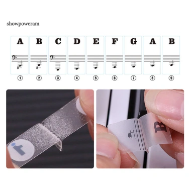 Phím Đàn Piano Điện Tử SPM 37-88 - Bàn Phím PVC Trong Suốt, Miếng Dán Trang Trí, Giá 92.369₫ 7