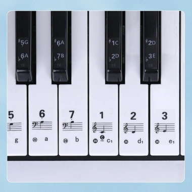 Phím đàn piano Hrtyvhin 54 61 88 – Bàn phím dán chất lượng, giá chỉ 56.014₫ 7