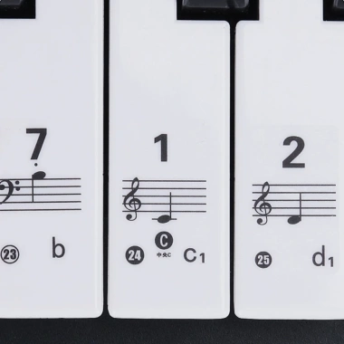 Phím đàn piano Hrtyvhin 54 61 88 – Bàn phím dán chất lượng, giá chỉ 56.014₫ 8