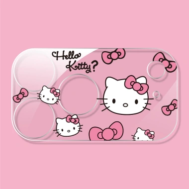 Phim Hoạt Hình Dễ Thương Ống Kính Trong Suốt iPhone 13‑17, Chống Sốc Bảo Vệ 9