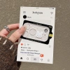 Phim hoạt hình Love Wave Dot Lens Film iPhone 17 Pro và Pro Max - Vỏ bảo vệ ống kính suốt, chống sốc, giảm 18% 15