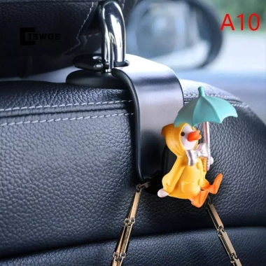 Phim hoạt hình Pig Du móc ghế sau 3 móc tựa đầu, giá đỡ, lưu trữ nội thất ô tô 20 Phim hoạt hình Pig Du móc ghế sau 3 móc tựa đầu, giá đỡ, lưu trữ nội thất ô tô 20