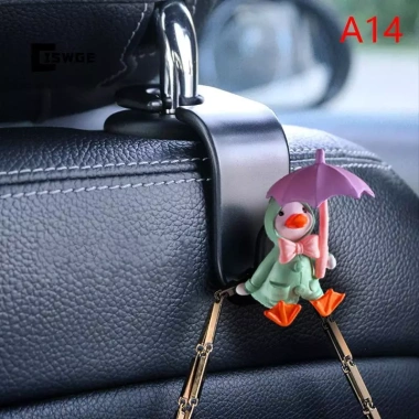 Phim hoạt hình Pig Du móc ghế sau 3 móc tựa đầu, giá đỡ, lưu trữ nội thất ô tô 22 Phim hoạt hình Pig Du móc ghế sau 3 móc tựa đầu, giá đỡ, lưu trữ nội thất ô tô 22