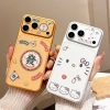 Phim hoạt hình Tóc Rỗng Ống kính mặt sau iPhone 17 Pro Max bảo vệ suốt, bao da