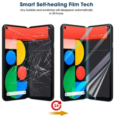 Phim Hydrogel 100D HD 1-2 Bộ cho Google Pixel Fold - Mềm Trong Suốt, Chống Vân Tay, Chống Cháy Nổ, Giá Ưu Đãi 51.103₫