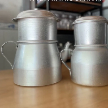 Phin Ấm Café Nhôm Nhỏ-Lớn - Bình Ủ Cà Phê Sáng Bóng Kiểu Mới Mta-Mart2 Giá Ưu Đãi 179k
