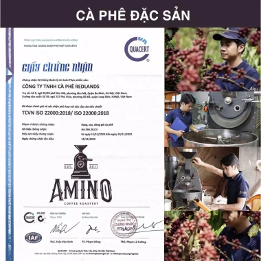 Phin Amino - Cà phê nguyên chất rang xay mộc, pha phin sành điệu, chỉ 100k