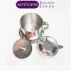 Phin Cà Phê Inox Vilahome Lưới Lọc 1mm, Núm Xoáy Nén Chắc Chắn, Giá 53.460đ