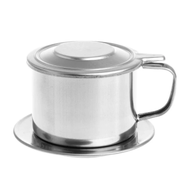 Phin Cà Phê Inox Vilahome Lưới Lọc 1mm, Núm Xoáy Nén Chắc Chắn, Giá 53.460đ