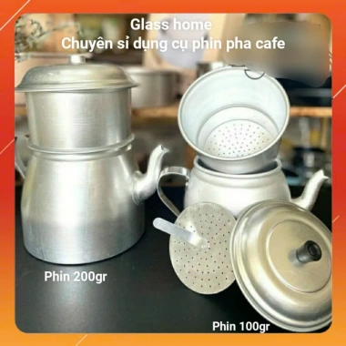 Phin cafe nhôm 100-200g - Lớn, chịu nhiệt, thích hợp quán cà phê - Giá 14.700đ 2