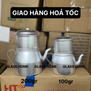 Phin cafe nhôm 100-200g - Lớn, chịu nhiệt, thích hợp quán cà phê - Giá 14.700đ 4
