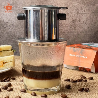 Phin Inox Cà Phê Cao Cấp Message Coffee – Kích Thước Chuẩn, Bền Đẹp, An Toàn Vệ Sinh, Giá 32.000₫