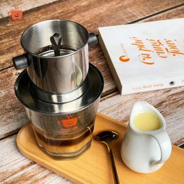 Phin Inox Cà Phê Cao Cấp Message Coffee – Kích Thước Chuẩn, Bền Đẹp, An Toàn Vệ Sinh, Giá 32.000₫