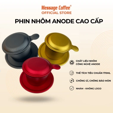 Phin pha cà phê ANODE cao cấp màu - pha cafe ngon, chỉ 90.000 VND từ Message Coffee