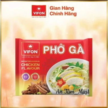 Phở gà Vifon thùng 30 gói - Giá ưu đãi 157.950đ, ngon, tiện lợi, bảo quản lâu 2