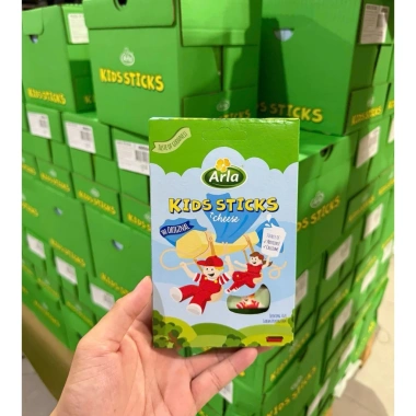 Phô Mai Arla Kids Sticks 6 Thanh 18g – Bổ Canxi Cao, Béo Ngậy, Dinh Dưỡng Châu Âu, Giá 79.000₫ 6 Phô Mai Arla Kids Sticks 6 Thanh 18g – Bổ Canxi Cao, Béo Ngậy, Dinh Dưỡng Châu Âu, Giá 79.000₫ 6
