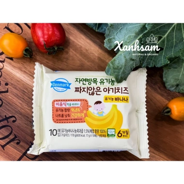 Phô mai hữu cơ tách muối cho bé 6 tháng - XanhSam, dinh dưỡng, giảm giá 20% 7