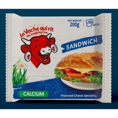 Phô mai Lát Con Bò Cười Sandwich 32c 200g - Bò thơm ngon, giảm giá 17% chỉ 65.142 VND 4